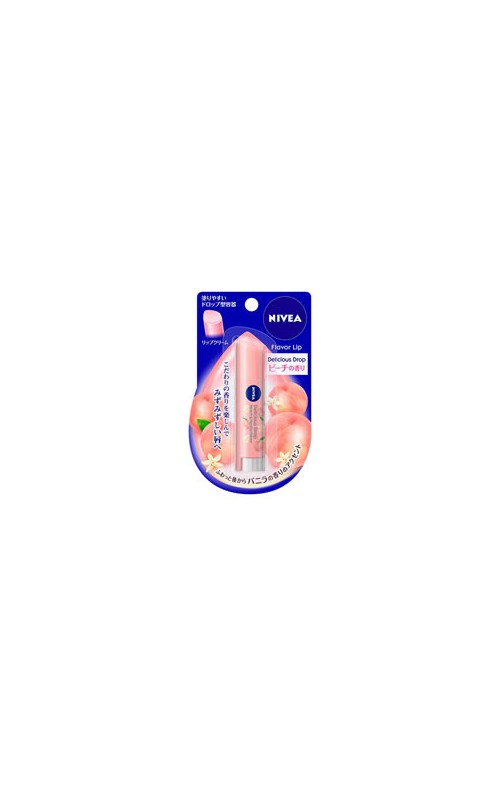니베아 립케어 델리셔스 립밤 복숭아향 3.5g