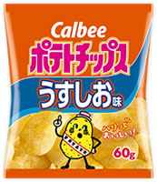 가루비 포테이토칩 우스시오맛 60g