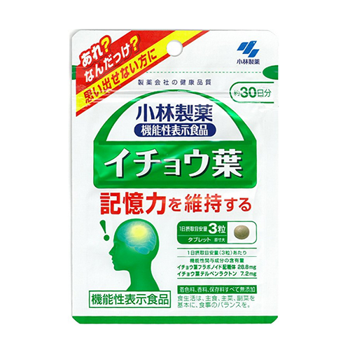 고바야시 은행나무잎 약 30일분 90정