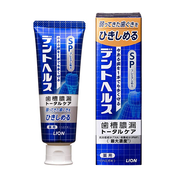 라이온 덴토헤르스 약용 치약 SP 90g _ 덴토헤루스